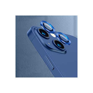 Netzy SAFA CL-07 Protecteur d'objectif d'appareil photo en verre trempé anti-rayures bleu foncé compatible avec l'écran de l'iPhone 13 Mini - Product Image 1