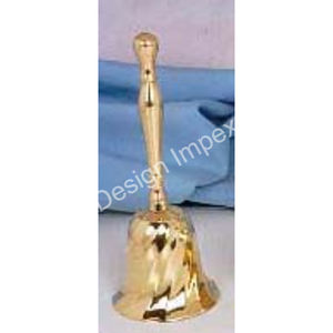 กระดิ่งโบสถ์ทองเหลืองพร้อมโลโก้อุปกรณ์เกี่ยวกับการเดินเรืออุปกรณ์เกี่ยวกับศาสนาชั้นนำ - Product Image 2