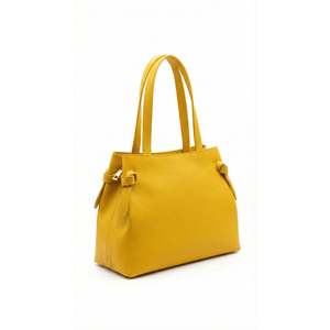 Borsa a Spalla da Donna in Vera Pelle Dollaro Strutturata Art. 26051-Fatto a mano in Italia - Product Image 2