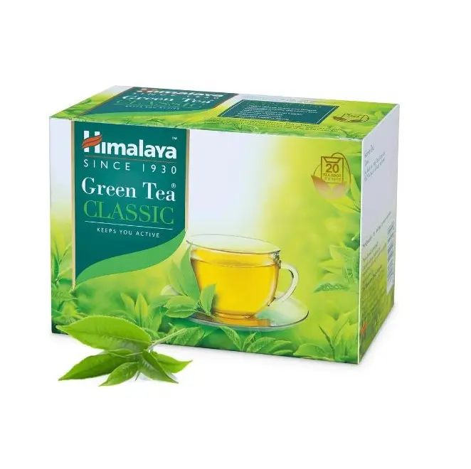 Wholesale Factory Price Himalaya Wellness Green Tea Sachet Classic Supplement from India for Export