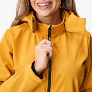 Nouveau manteau coupe-vent imperméable et chaud avec poches pour femmes automne hiver à manches longues veste extérieure souple pour femmes - Product Image 6