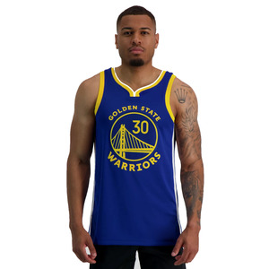 Camiseta de Baloncesto Personalizada de los Golden State Warriors para Hombre, Cuello en V, Sin Mangas, Impresión Sublimada, Ropa Deportiva Transpirable - Product Image 1