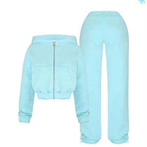 Ensemble de survêtements confortables pour femmes haut et bas assortis pour la maison Jogging Sports de plein air ou style de tous les jours qualité supérieure - Product Image 6