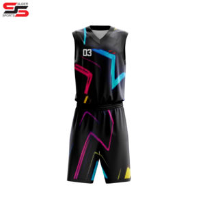 Nueva llegada uniforme de baloncesto profesional para el entrenamiento del equipo uniforme de baloncesto en MOQ bajo - Product Image 5