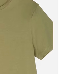 T-shirt basique en coton uni pour homme, toucher doux, prêt pour l'étiquetage privé, vente en gros - Product Image 3