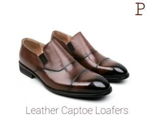 รองเท้าโลฟเฟอร์หนังพรีเมี่ยม, รองเท้าแฟชั่นกันลื่นทนทานต่อการสวมใส่สบายสำนักงานเพิ่มความสูงและเหมาะสำหรับการใช้งานในชีวิตประจำวัน - Product Image 6