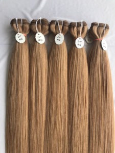 Precios al por mayor en Indian Virgin 100% Calidad superior 24 "Color #12 Extensión de cabello humano recto Proveedor de cabello indio - Product Image 5