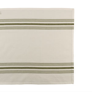 Servilleta Bistro de 100% algodón-Tejido verde oliva sostenible de secado rápido para uso doméstico - Product Image 1