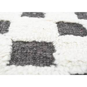 Tapis en laine Zuri Ivory de grande surface, noués à la main, motifs géométriques et abstraits, tapis 3D pour la maison AKWL-1791 - Product Image 3