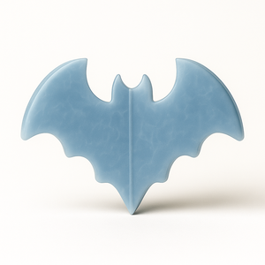 Angelite 3D Bats Figurine Handcrafted Natural Crystal Stone Bats for Healing Reiki Gift and Home Decor - Product Image 1