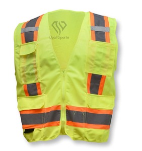 Gilet de sécurité réfléchissant respirant haute visibilité avec poches Vêtements de travail confortables - Product Image 3