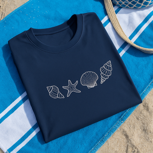Venta al por mayor personalizado bordado algodón camiseta de alta calidad Casual uso diario de manga corta Top estilo de vacaciones de verano para hombres y mujeres - Product Image 1