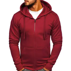 New Arrival Zipper Style Men Workout Hoodies Pakistan Made Good Quality Your Own Logo Design Hoodies