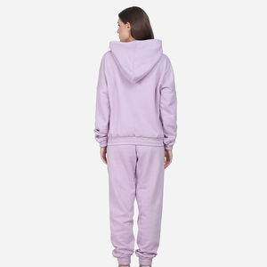 Conjunto Deportivo para Mujer, Diseño Sólido, Ropa Deportiva Informal para Uso Diario en Invierno, Personalizable - Product Image 4