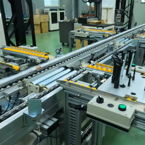 Nuevo Sistema Transportador Modular de Extrusión de Aluminio de Doble Velocidad Anodizado 40W AC220V ODM para Electrónica/Optoelectrónica - Product Image 1