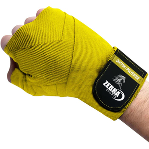 Nouvelles bandes de protection pour les mains en nylon et coton avec logo personnalisé, réglables par crochets et boucles, pour la boxe, style mexicain, 4m - Product Image 4