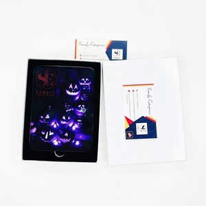 Nouvelles tuiles à cils d'Halloween avec aimant, vente en gros, logo personnalisé, support à cils en acrylique, palette pour extensions de cils, durable - Product Image 1