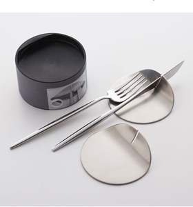 Repose-couverts en acier inoxydable avec support pour couteau pour table à manger avec base en marbre élégante avec repose-fourchettes et repose-cuillères Pinces à pot - Product Image 6