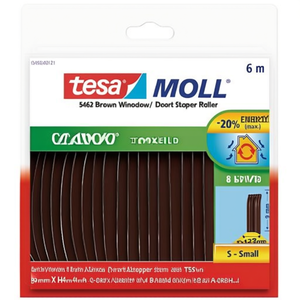 TESAMOLL 5463 ลูกกลิ้งกันลมสำหรับหน้าต่าง/ประตู สีน้ำตาล ขนาด B9 มม. X H4 มม. X L6 ม. TESA - Product Image 3