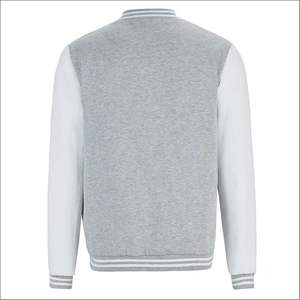 Veste universitaire en toile pour homme, prix d'usine, hiver, brodée, imperméable, coupe-vent, séchage rapide, respirante, haute qualité, col montant en laine - Product Image 2