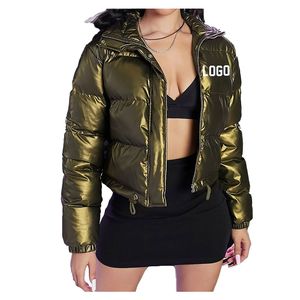 Chaqueta acolchada de alta calidad para mujer, nueva moda para mujer, Abrigo acolchado impermeable para invierno, chaquetas acolchadas con burbujas - Product Image 2