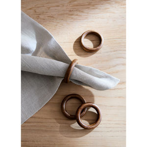 Los últimos accesorios decorativos para servilletas, servilleteros de madera hechos a mano, soporte de tejido para decoración de mesa de comedor y detalles para el hogar - Product Image 2