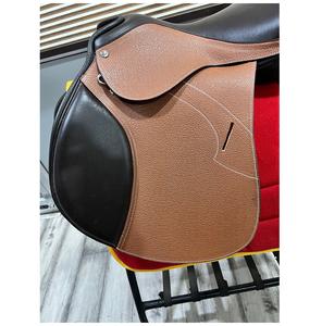 Selle de polo en cuir indien de meilleure vente sautant avec arbre en bois meilleure qualité - Product Image 2