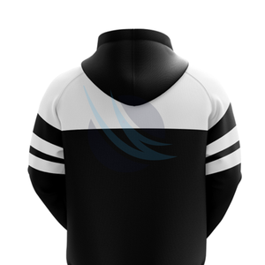 เสื้อฮู้ดแขนยาวสำหรับผู้ชายโอเวอร์ไซส์ผ้าฟลีซบุนุ่มอบอุ่นลำลองมีกระเป๋า - Product Image 5