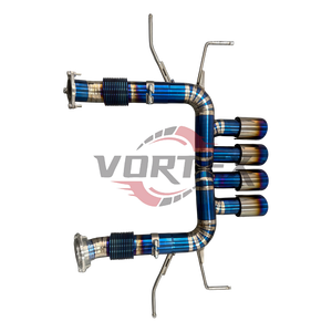 Système d'échappement Catback avec tuyaux de réglage Valvetronic en alliage de titane de qualité OEM Vortex Factory pour Chevrolet Corvette Z06 ZR1 - Product Image 5