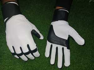 2025 personnalisé longue manchette frappeur Baseball gants fabricants Logo conception en cuir véritable homme enfants jeunesse Baseball Softball gants - Product Image 6