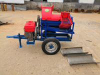 Batteuse à grains multifonctionnelle diesel 8HP/batteuse à maïs/décortiqueuse à maïs HJ-YMS200