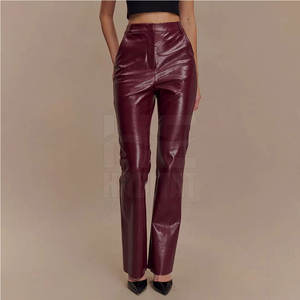 Pantalons en cuir pour femmes, cuir souple de haute qualité, durables et élégants pour les activités de plein air - Product Image 4