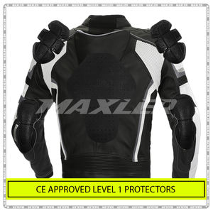 Veste en cuir de moto homologuée CE pour femme | Veste de motard élégante et durable | Veste d'équitation en cuir - Product Image 3