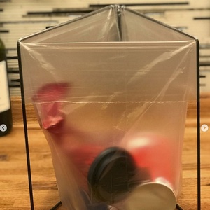 ที่แขวนถุงขยะสแตนเลสแบบพกพาสำหรับตู้ครัว - Product Image 3