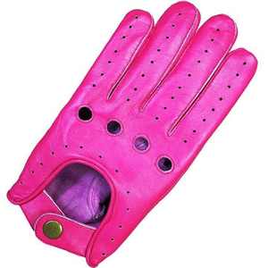 Durable Real Leather Full Finger Driving <b>Gloves</b> for <b>Men</b> Touchscreen Tips Vent Holes Cycling Motorbike Outdoor Accessories - Product Image 2