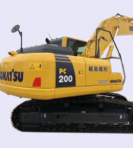 Komatsu เครื่องขุด PC200มือสองพร้อมเวลาทำงานต่ำสำหรับเครื่องยนต์ฮอนด้าและชิ้นส่วนหลักของปั๊มไฮดรอลิก - Product Image 1