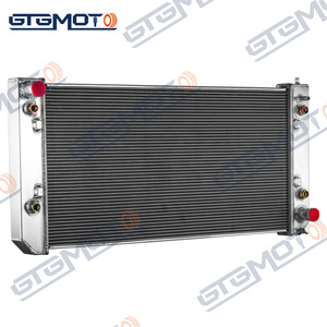 Gtgmoto 4-rij Aluminium Radiator Voor Komatsu Allis Kalmar Heftruck - Product Image 2