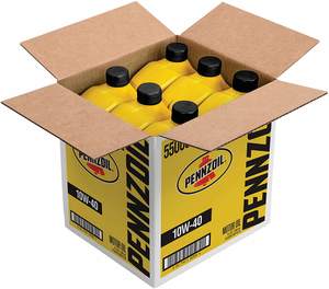 Pennzoil 10W-40 SN Alto rendimiento 1 cuarto de galón 6 Pack Aceite de motor para protección del motor Lubricante automotriz - Product Image 3