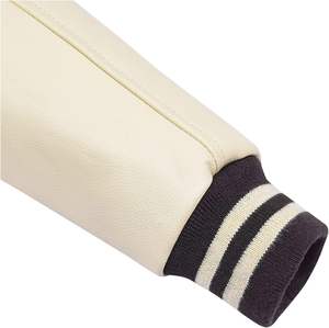 Chaqueta de béisbol universitaria de Letterman Varsity personalizada de alta calidad de cuero Original 100% más vendida para hombres - Product Image 5