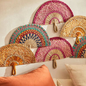 Ventilateur mural décoratif, tenture murale, décoration d'intérieur, accessoires de décoration d'intérieur hautement esthétiques, vente en gros. - Product Image 2