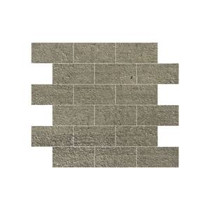 Azulejo de mosaico para suelo de ducha Rectabricks 2x4 porcelana de cuerpo completo cerámica 300x300mm Oliva brillante mate pared piso Villa Banglow - Product Image 1