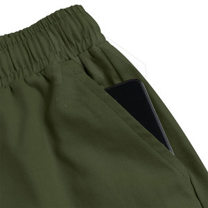 Vente directe d'usine de haute qualité été course grande taille Shorts 100% coton hommes Shorts décontractés - Product Image 3