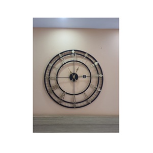 Reloj de pared de diseño único de Metal, círculo multicolor, hora del universo, decoración para sala de estar, oficina y dormitorio, reloj decorativo de pared - Product Image 5