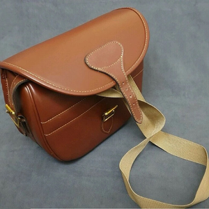 Bolsa de Almacenamiento para Cartuchos de Caza de Cuero Vacuno Color Bronceado Oscuro Personalizada, Bolsa de Equipo para Exteriores Encerada, Impermeable, de Secado Rápido, Transpirable y Duradera - Product Image 5