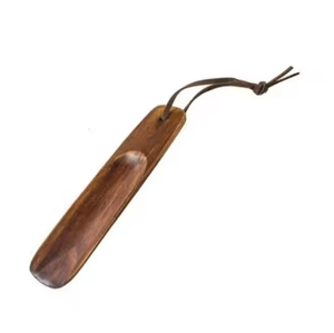 แท่งฮอร์นรองเท้าไม้พิมพ์โลโก้ที่กำหนดเองงานฝีมือเรซินสำหรับรองเท้าแตะ/ส้นเท้าทำจากธรรมชาติ - Product Image 2