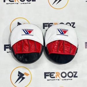 Pads d'entraînement de haute qualité en cuir véritable pour la boxe, le Muay Thai et le kickboxing – Mitaines souples pour la cible de frappe - Product Image 3
