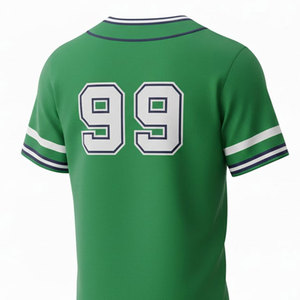 OEM Custom Breathable <b>Baseball</b> Jersey with Durable Construction Soft Fabric Quick Dry for Team Uniforms and Casual Wear - Product Image 2