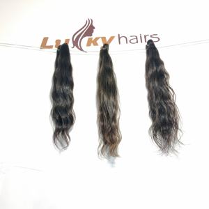 Alta calidad al por mayor precio de fábrica vietnamita onda natural extensiones de cabello humano crudo paquetes de cabello indio - Product Image 3
