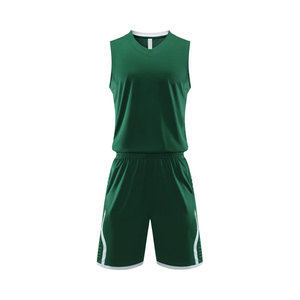 Meilleurs ensembles d'uniformes de basketball Ensemble maillot et short de basketball antibactérien respirant à séchage rapide pour hommes - Product Image 1