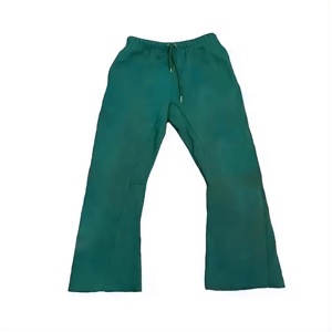 กางเกงวิ่งขายาวสำหรับผู้ชายกางเกงวอร์มขากว้างกางเกงคาร์โก้กางเกงขาบานแบบมีกระเป๋าออกแบบได้ตามต้องการสำหรับเด็กผู้ชาย - Product Image 4